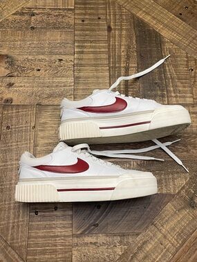 Nike Court Legacy Lift, a popular platform lifestyle sneaker designed for women